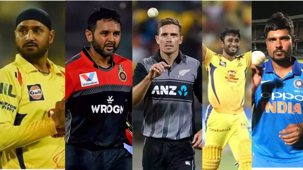 Five Players who were the part of the title wins with MI and CSK  