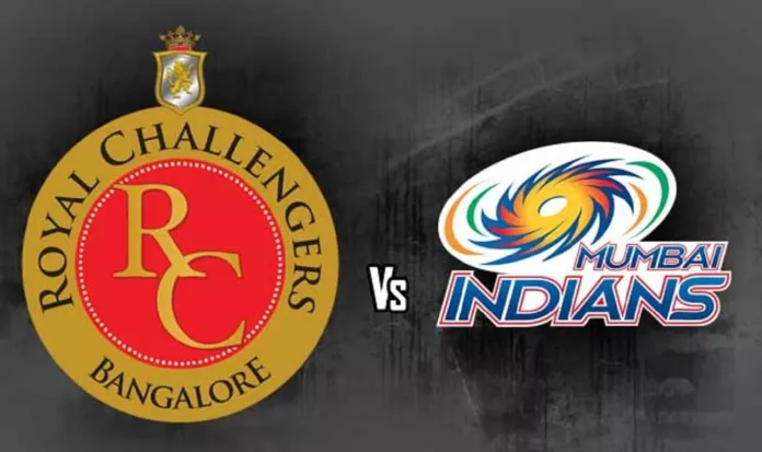 Mumbai Indians vs Royal Challengers Bangalore 1st Match