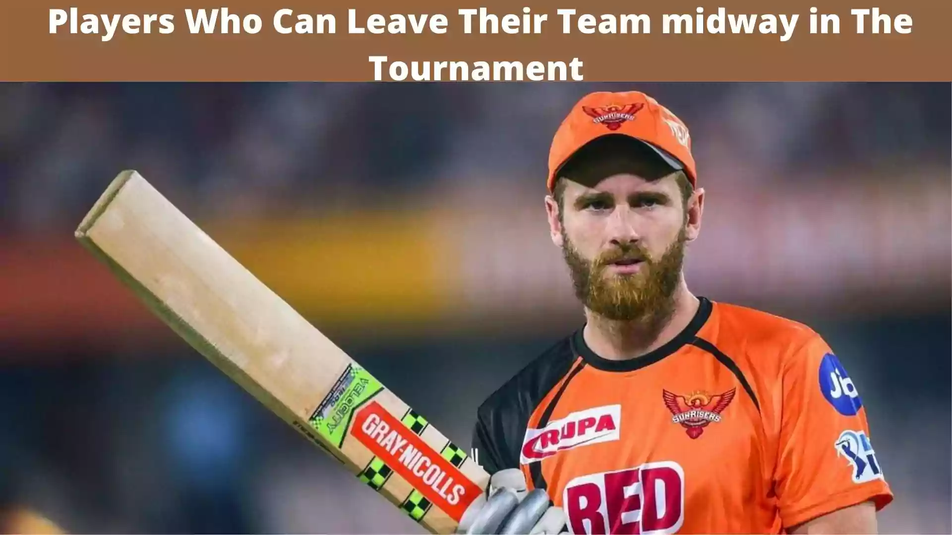 Players Who Can Leave Their Team midway in The Tournament