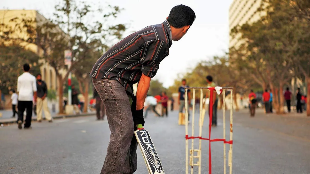 Another Youth Who Played Cricket Without Wearing A Mask
