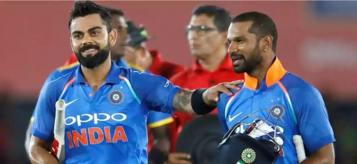 Virat Kohli Fought Hard With Selectors To Have Shikhar Dhawan In ODI Series Against England