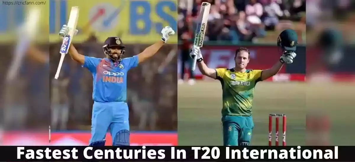 Fastest Centuries In T20 International