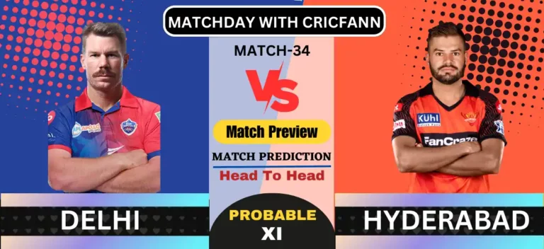 DC Vs SRH Match Preview: Head to Head in IPL 