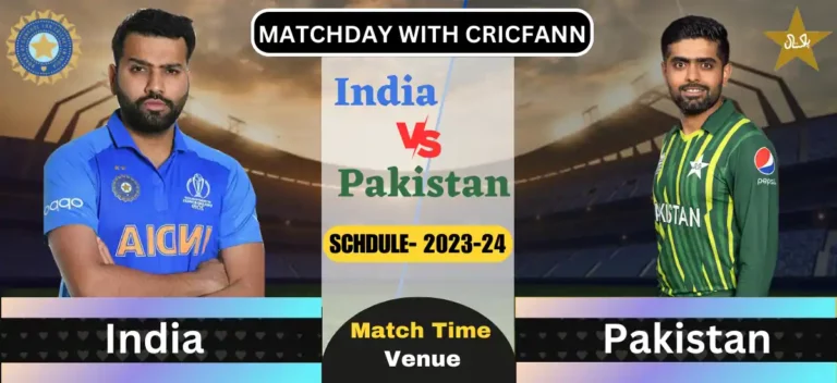 India Pakistan Match Time